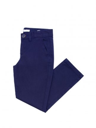 شلوار کتان پسرانه سرمه ای یو اس پولو