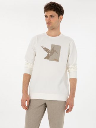 سویشرت مردانه بژ کاشارل