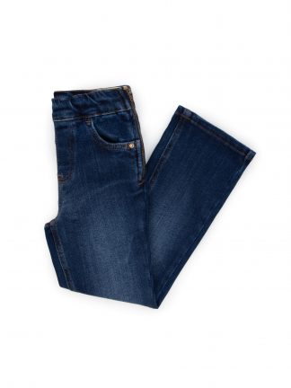 شلوار جین دخترانه آبی تیره یو اس پولو