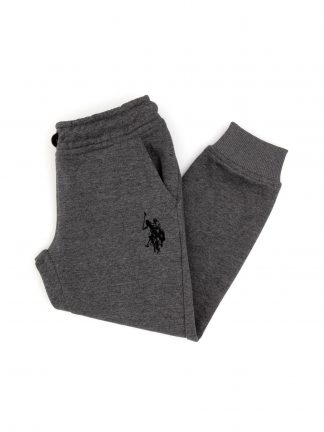 شلوار راحتی پسرانه خاکستری تیره یو اس پولو