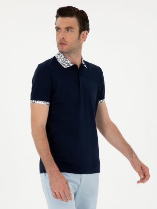 پولوشرت مردانه سرمه ای کاشارل