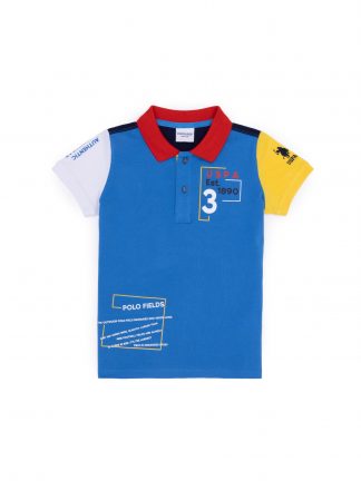 پولوشرت پسرانه سرمه ای یو اس پولو