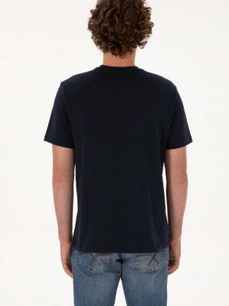 تی شرت مردانه سرمه ای تیره یو اس پولو