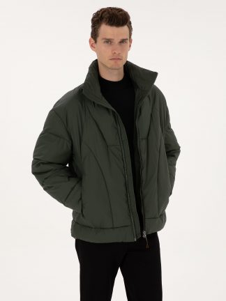 کاپشن مردانه خاکی تیره پیرکاردین