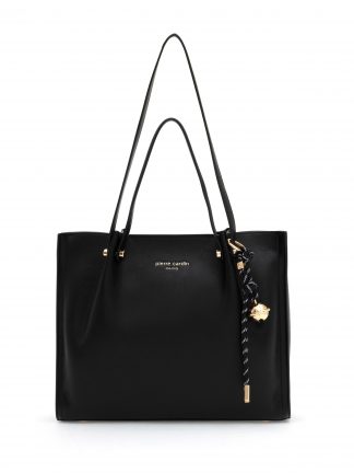 کیف دوشی زنانه مشکی پیرکاردین