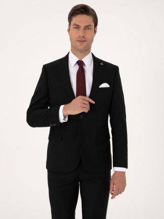 کت و شلوار مردانه مشکی پیرکاردین