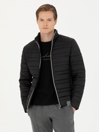 کاپشن مردانه مشکی کاشارل