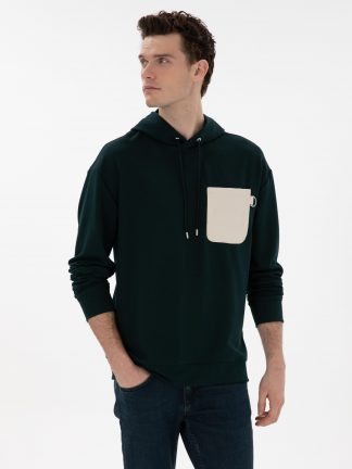 هودی مردانه زمردی پیرکاردین