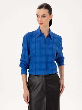 شومیز زنانه ساکس پیرکاردین