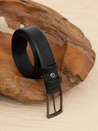 کمربند مردانه مشکی کاشارل