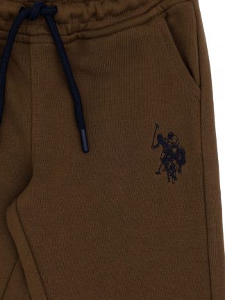 شلوار راحتی پسرانه خاکی روشن یو اس پولو