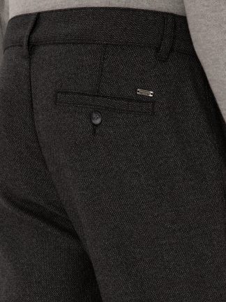 شلوار کتان مردانه مشکی پیرکاردین