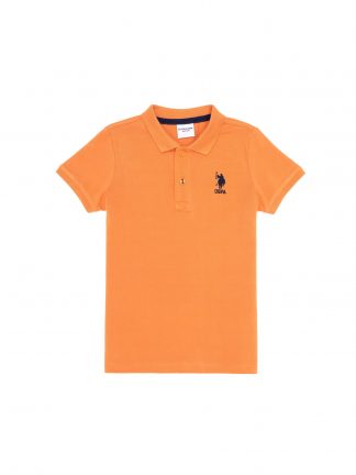 پولوشرت پسرانه نارنجی یو اس پولو