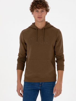 هودی مردانه خاکی روشن یو اس پولو