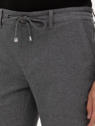 شلوار کتان مردانه خاکستری پیرکاردین