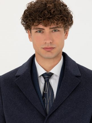 پالتو مردانه نیلی پیرکاردین