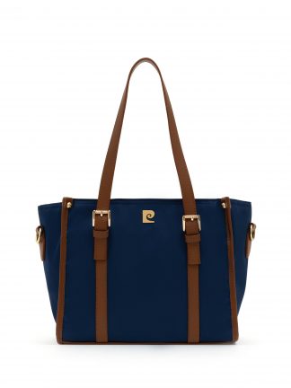 کیف دوشی زنانه سرمه ای پیرکاردین