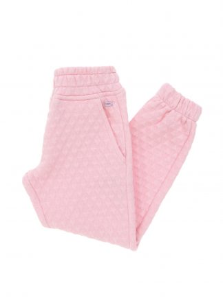 شلوار راحتی دخترانه صورتی یو اس پولو