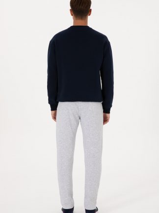 شلوار راحتی مردانه خاکستری روشن یو اس پولو