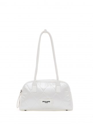 کیف دوشی زنانه سفید پیرکاردین