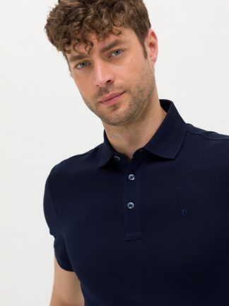 پولوشرت مردانه سرمه ای پیرکاردین