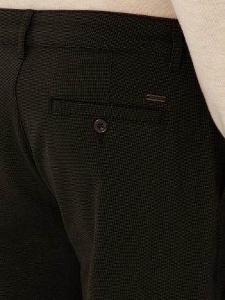 شلوار کتان مردانه خاکی تیره پیرکاردین