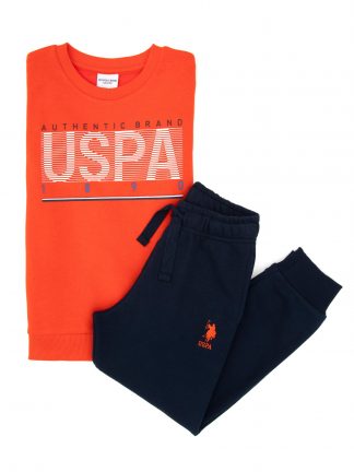 ست لباس راحتی پسرانه گل انار یو اس پولو