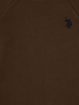 سویشرت پسرانه قهوه ای یو اس پولو