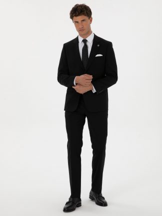 کت و شلوار مردانه مشکی پیرکاردین