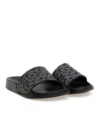 دمپایی مردانه مشکی کاشارل