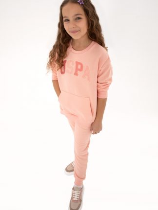 لباس راحتی دخترانه سالمون یو اس پولو