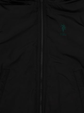 کاپشن پسرانه مشکی یو اس پولو