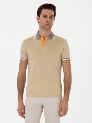 پولوشرت مردانه خردلی کاشارل