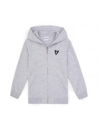 هودی دخترانه خاکستری روشن یو اس پولو