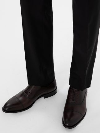 کفش رسمی مردانه قهوه ای کاشارل