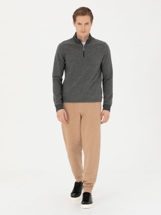 شلوار راحتی مردانه بژ کاشارل