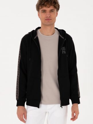 هودی مردانه مشکی یو اس پولو