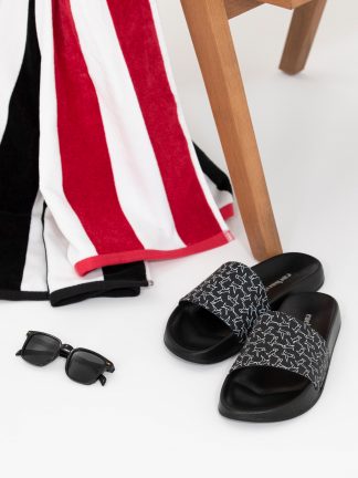 دمپایی مردانه مشکی کاشارل