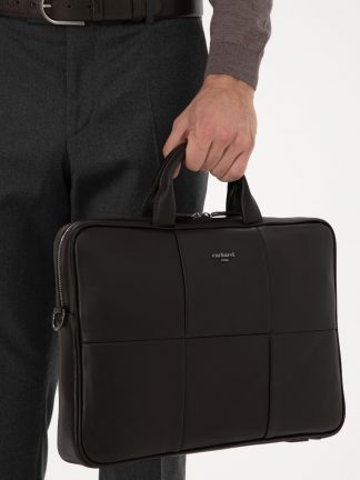 کیف مردانه قهوه ای کاشارل