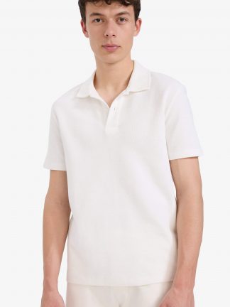 پولوشرت مردانه بژ دفکتو