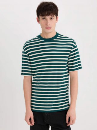 تی شرت مردانه خاکی دفکتو