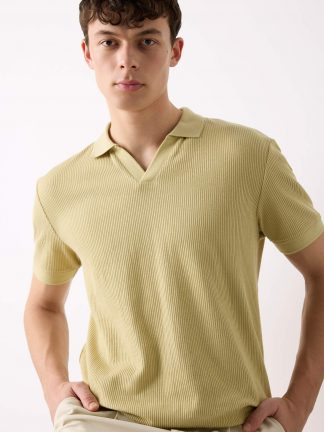 تی شرت مردانه بژ دفکتو