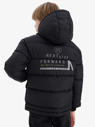 کاپشن پسرانه مشکی دفکتو