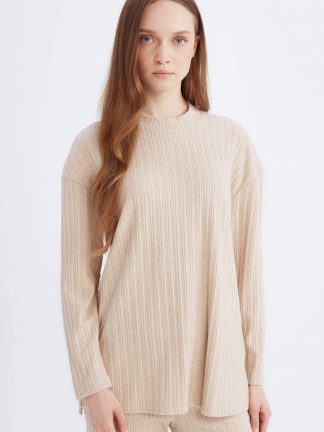 تی‌شرت آستین بلند زنانه دفکتو