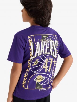 تی شرت پسرانه بنفش دفکتو