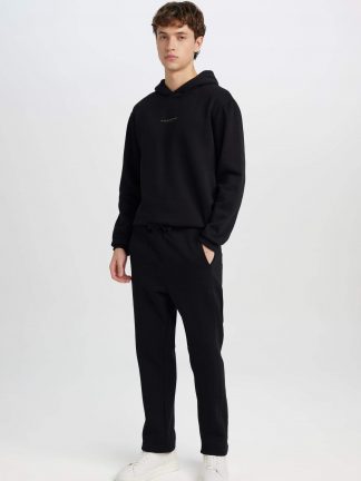 شلوار راحتی مردانه مشکی دفکتو