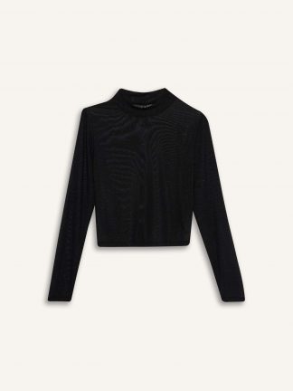 بلوز زنانه مشکی دفکتو