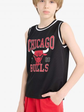 تاپ پسرانه مشکی دفکتو