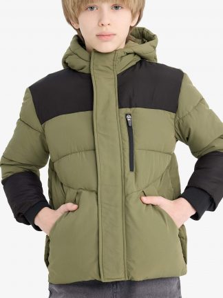 کاپشن پسرانه خاکی دفکتو