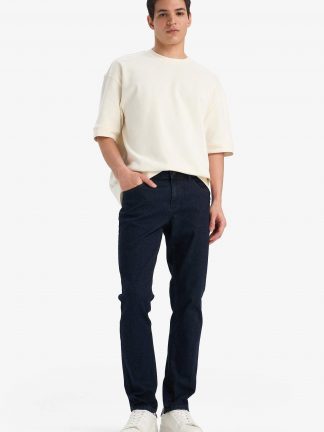 شلوار جین اسلیم فیت مردانه دفکتو